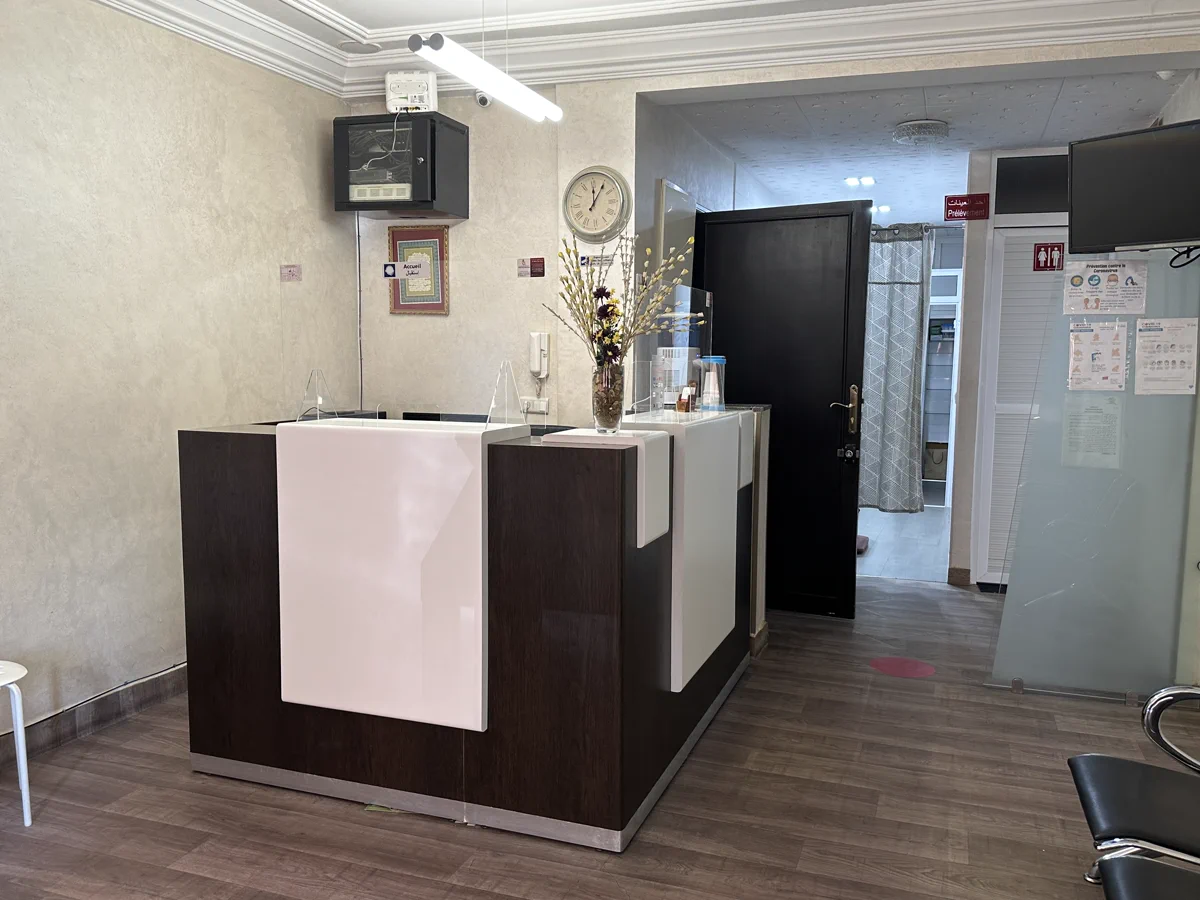 Espace d'accueil